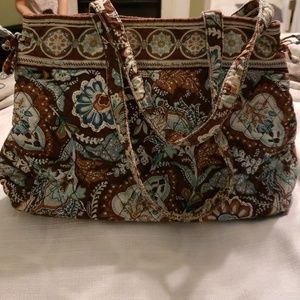 Retired Vera Bradley Java Blue purse